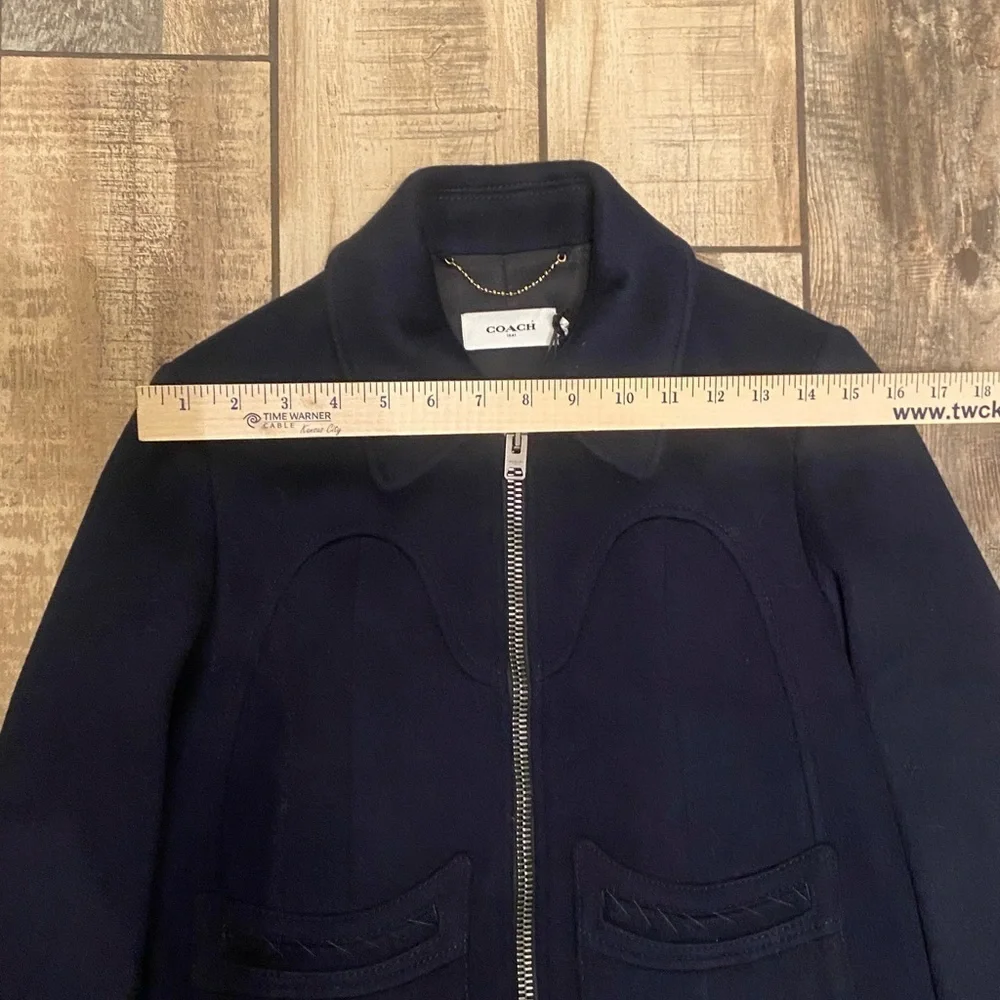 Coach Shearling Wool Coat 🆕